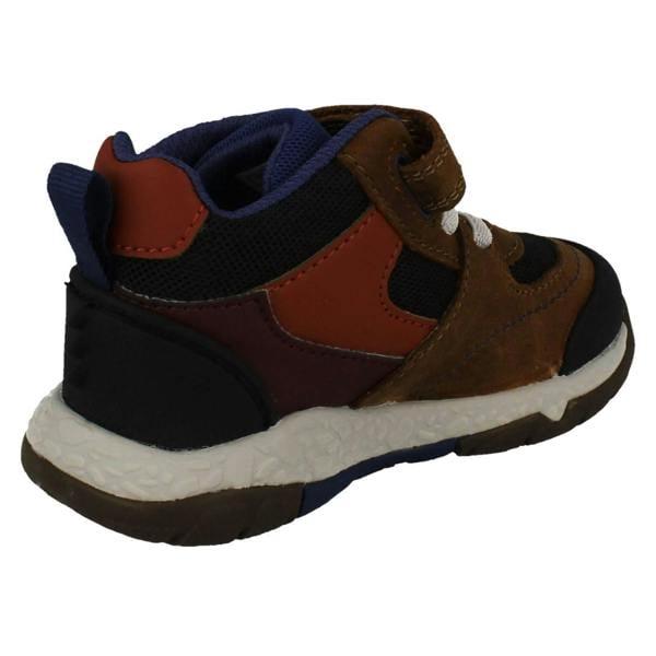 Clarks Boys Clarks Casual First Boots Steggy Stomp T