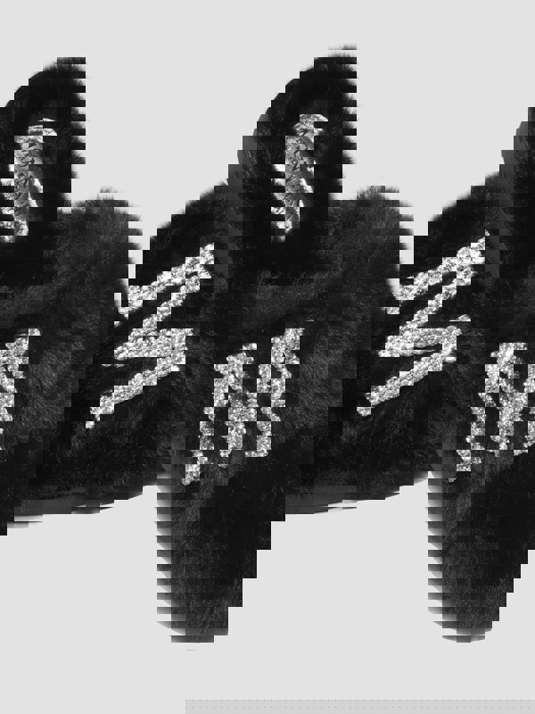 Monnalisa Girls Faux Fur Mules