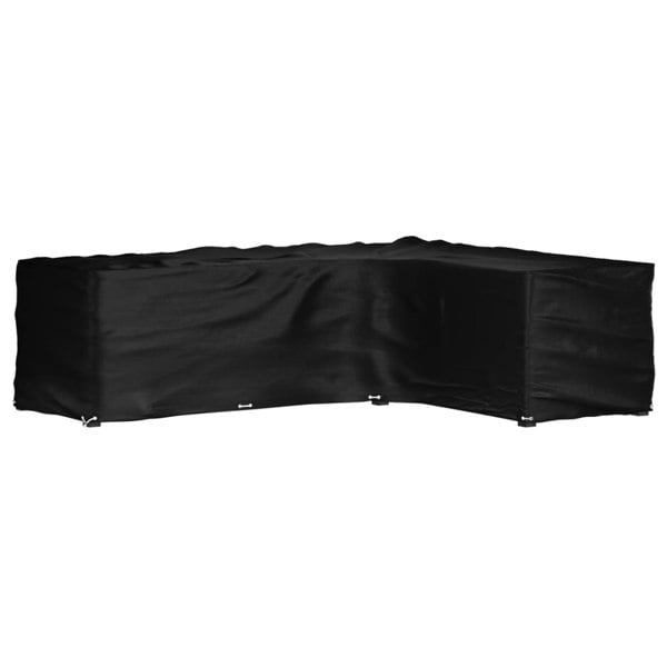 Berkfield L-Shaped Garden Furniture Cover 18 Eyelets 285x220x80 cm