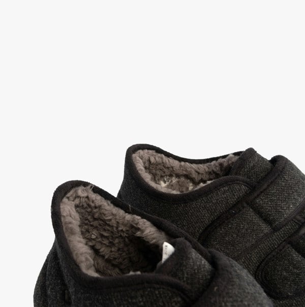 Padders BRIAN Mens Slippers Charcoal