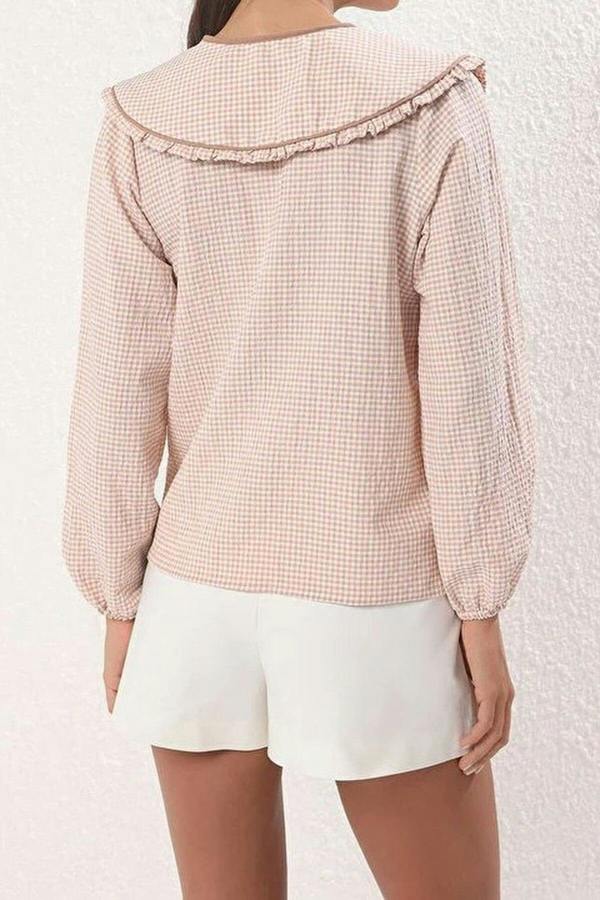 WOVCOR Baby Collar Woven Shirt
