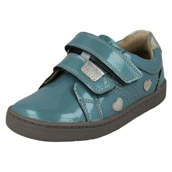 Start-rite Girls Startrite Heart Detailed Padded Collar Shoes Fantasy
