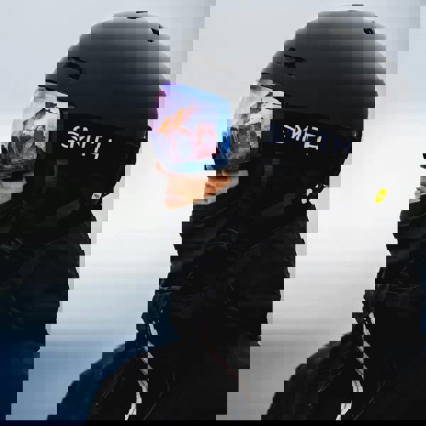 Smith Ski Goggles I/O Mag 0JX 4B Black ChromaPop Everyday Blue Mirror & CP Storm Blue Sensor Mirror