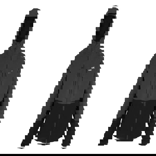 Regatta Mens Highton Stretch Padded Jacket - Ash/Black