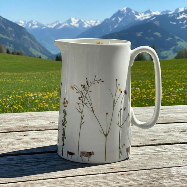 Powderhound Alpine Flower Milk Jug