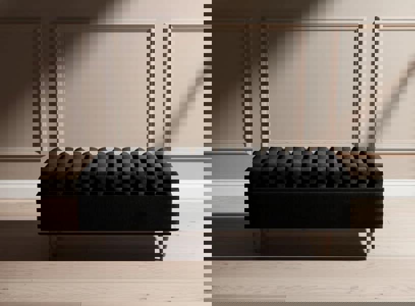 ISTOOLS Romo Panel Ottoman Bench Seat – Stylish Coffee Table & Comfortable Seating for Living Rooms UK