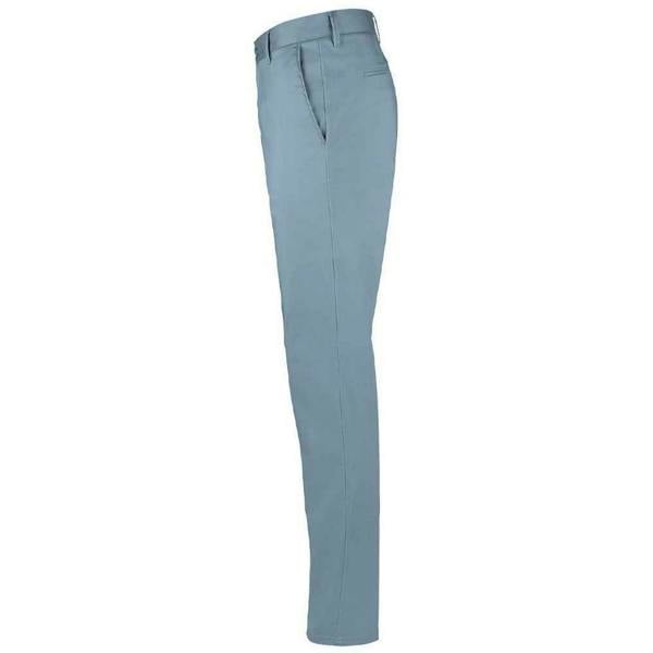 SOLS Mens Jared Stretch Slim Suit Trousers - Creamy Dark Blue