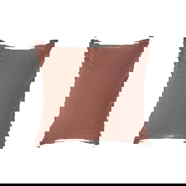 HOMESCAPES Crisp & Cool 200 TC Egyptian Cotton Percale Housewife Pillowcase, European Size