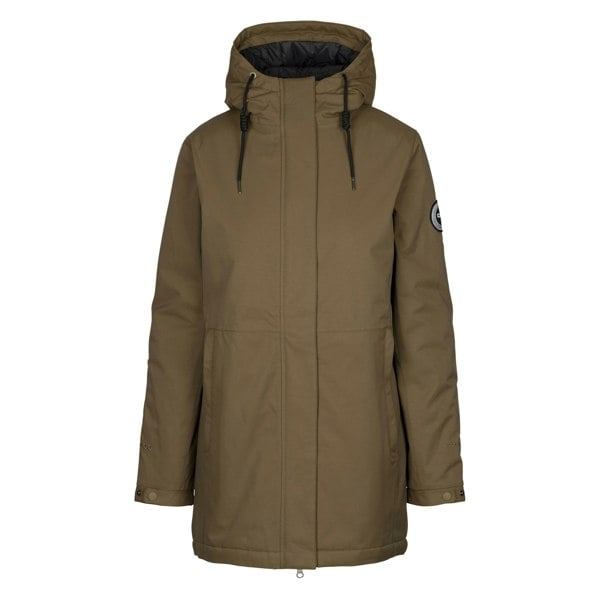 Trespass Women's Wilma DLX Waterproof Jacket - Dark Olive