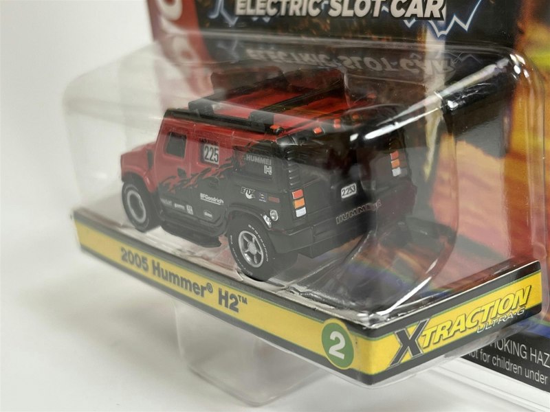 Auto World Slot Cars 2005 Hummer H2 #2253 HO Scale Slot Car X Traction Rally Auto World SC380-2