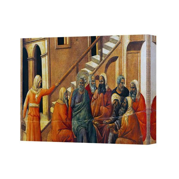 Benjamin Tate Design Last Supper Canvas Print Jesus and Disciples Artwork for Wall Decor