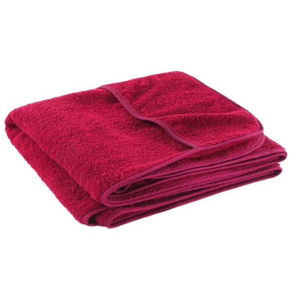 Berkfield Beach Towels 4 pcs Burgundy 60x135 cm Fabric 400 GSM