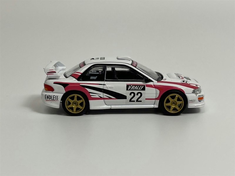 WRC Subaru Impreza WRC98 #22 1999 Rally Tour de Corse LHD 1:64 MGT00564L