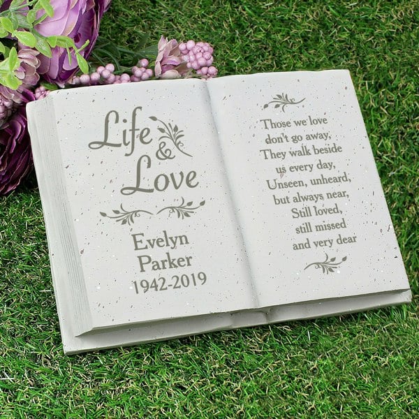 Personalised Memento Company Personalised Life & Love Memorial Book