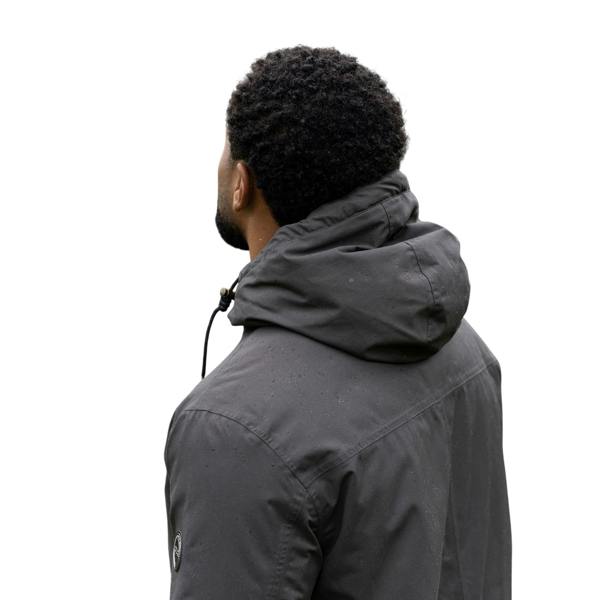 Trespass Mens Macleod DLX Padded Waterproof Jacket - Charcoal - 