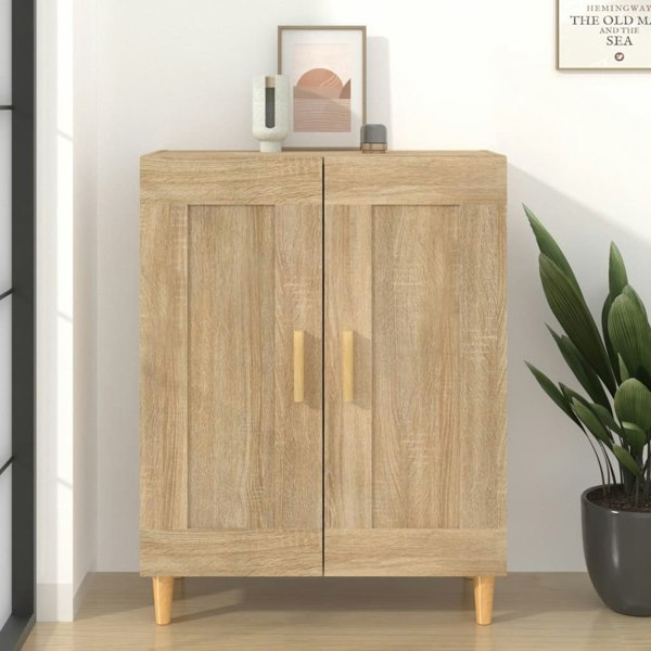 Berkfield Sideboard Sonoma Oak 69.5x34x90 cm Engineered Wood