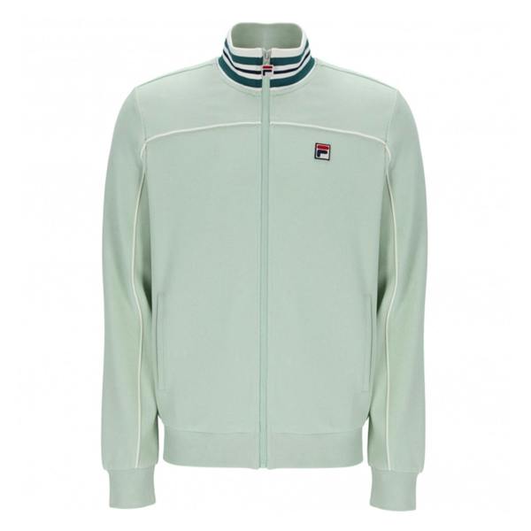 Fila Federico Tipped Neck Track Top Jacket Surf Spray