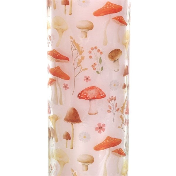 Serano Mushroom Print Enchanted Forest Tube Candle