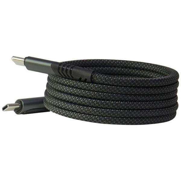 Audi USB C to USB C 2.0 Charge & Sync Cable 20V 3A 60W Black - AU-CB01CTC-GT/D1-BK