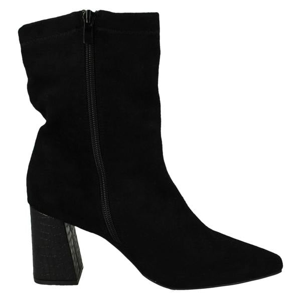 Spot On Ladies Spot On High Heeled Ankle Boots F51199
