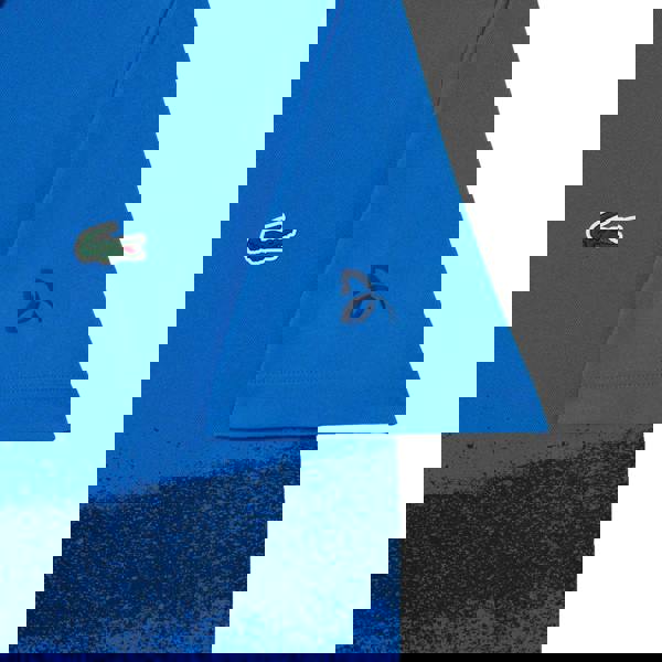 Lacoste Mens Novak Djokovic Tennis Polo Shirt - Blue - 