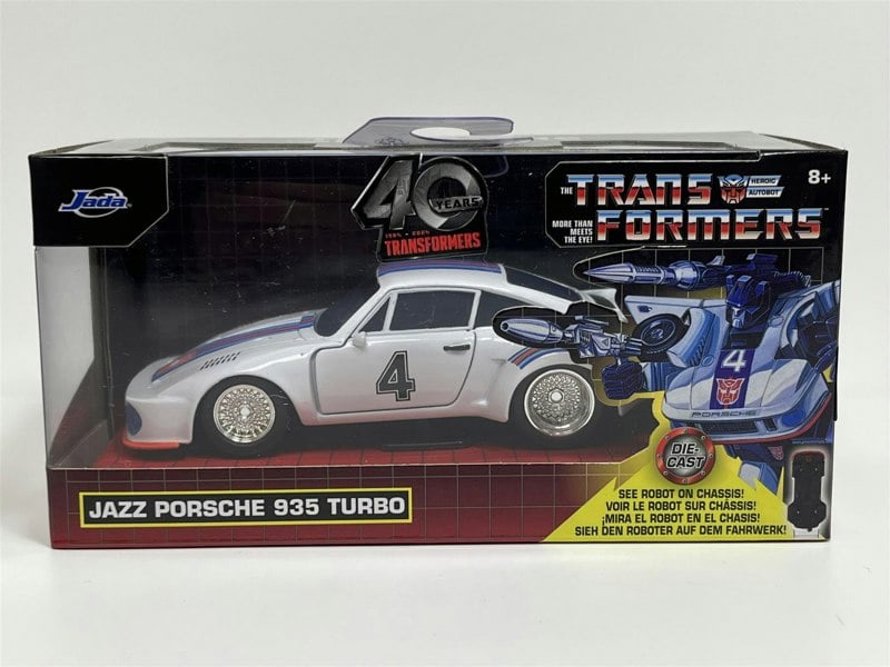 Jada Transformers Jazz Porsche 935 Turbo 1:32 Scale Jada 34793