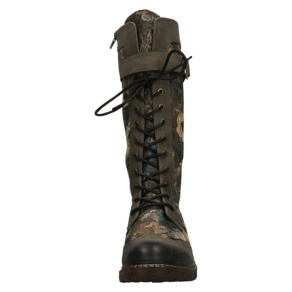 Rieker Ladies Rieker-Tex Floral Pattern Knee High Boots 94734