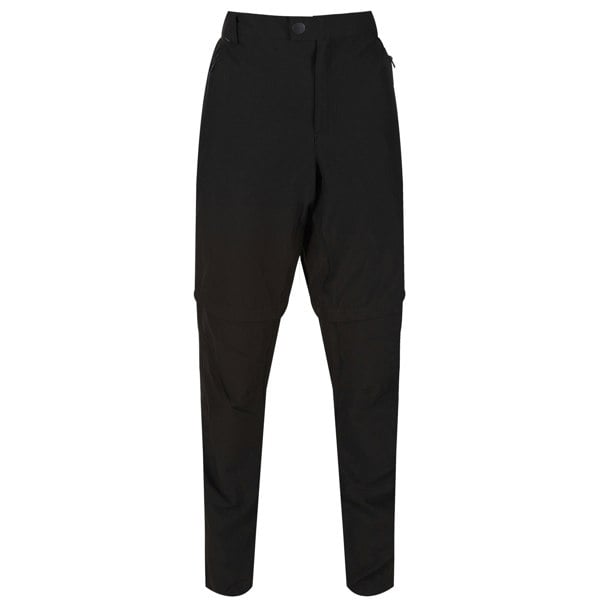 Regatta Mens Highton Zip Off Walking Trousers - Black