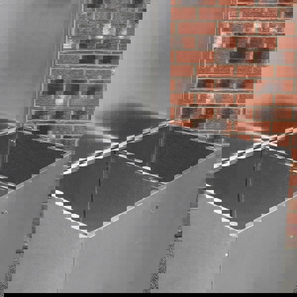 Monstershop Galvanised Feed Store 2 Compartments