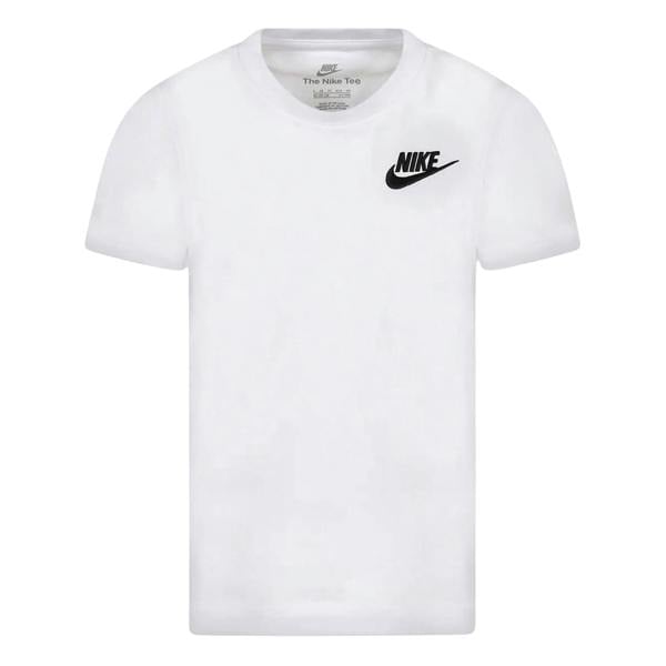Nike Boys Futura Swoosh T-Shirt - White - 