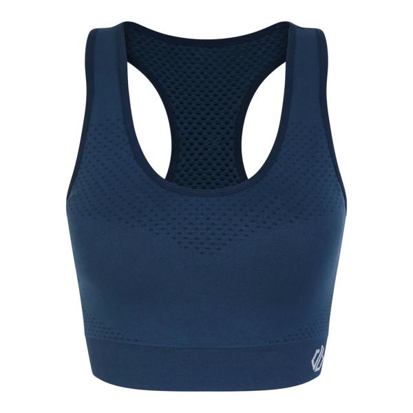 Dare 2b Womens/Ladies Dont Sweat It Sports Bra - Moonlight Denim - 