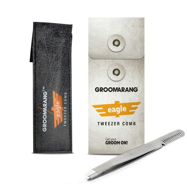 Groomarang Eagle Tweezer German Stainless Steel Comb