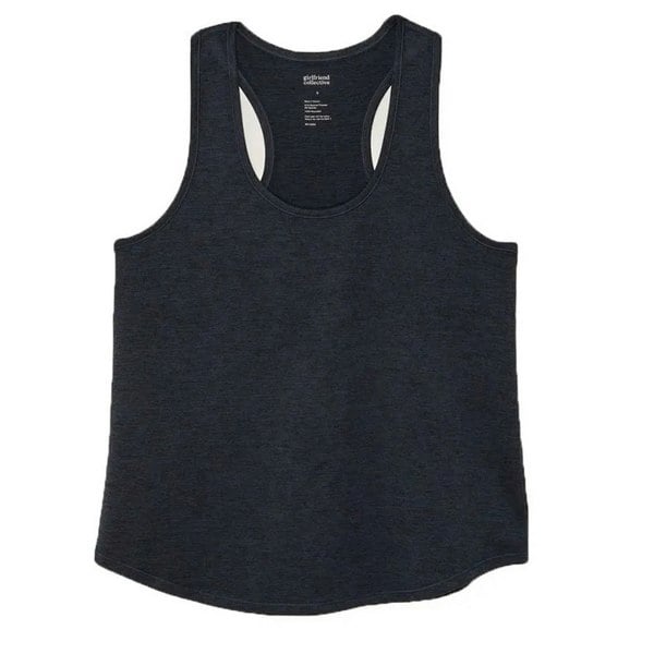 Girlfriend Collective Womens/Ladies Reset Relaxed Fit Training Tank Top - Midnight