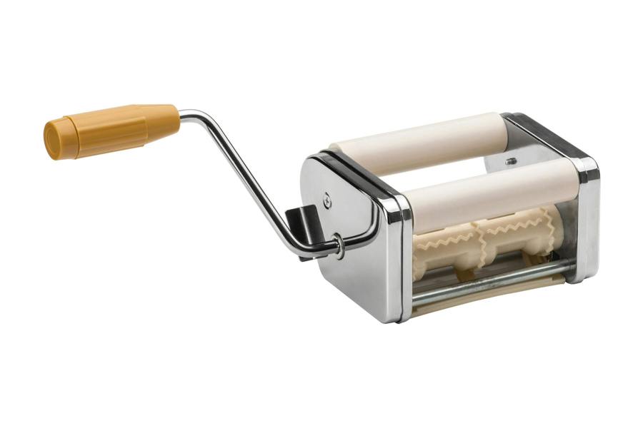 Maison by Premier Interiors by Premier Ravioli Attachment, Stainless Steel Accessory For Pasta Machines, Easily Creates Uniform Filled Ravioli