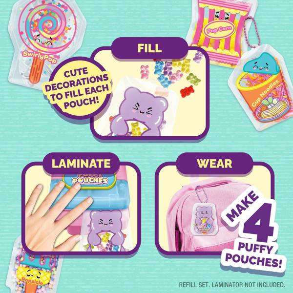JA Craft Puffy Pouches Refill Pack