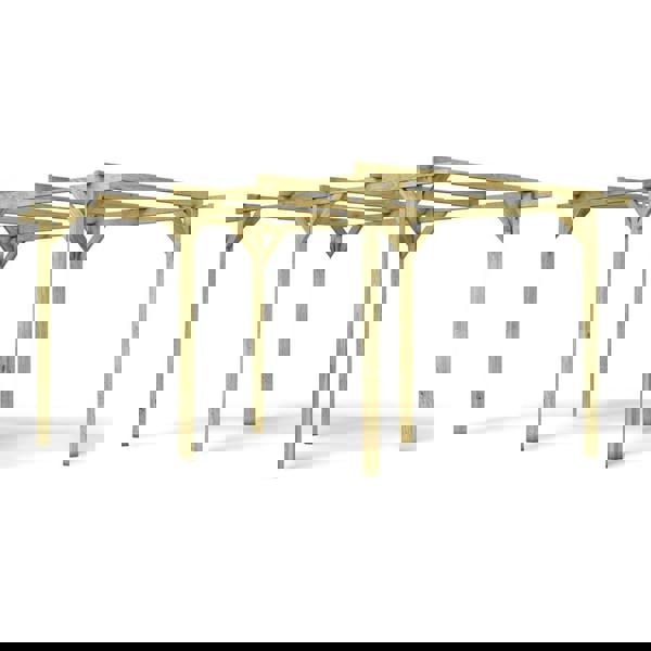 Cerland Henri Single Wooden Carport 3m x 5m Pressure Treated Project Structure