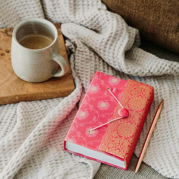 Paper High Medium Sari Fabric Journal