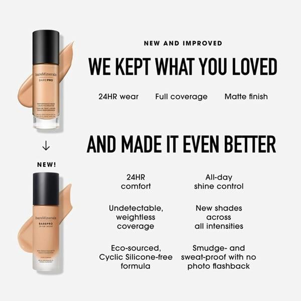 Bareminerals BAREPRO 24hr Matte Comfort Foundation