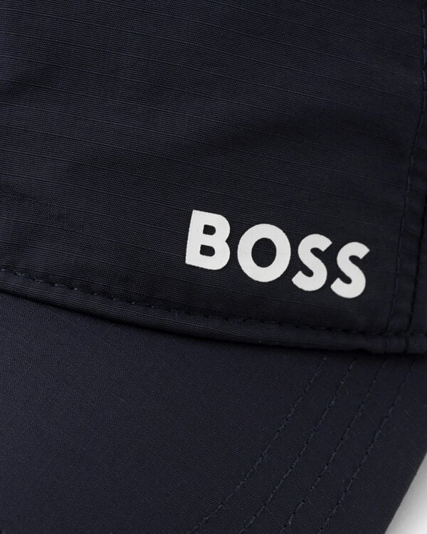BOSS Green Lach Mens Cap with UV Protection - Dark Blue 402
