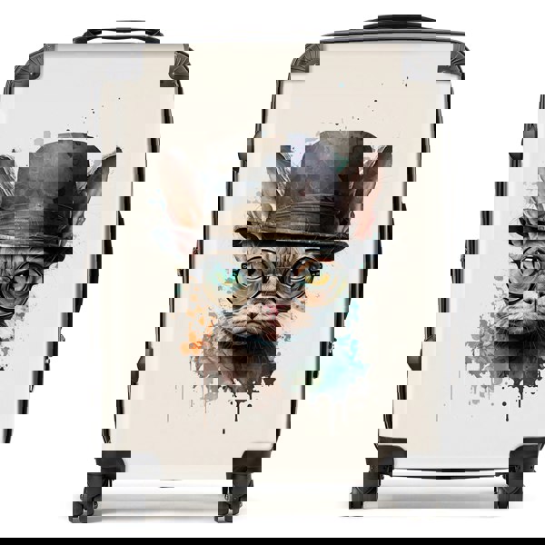 Warren Reed Devon Rex Cat Splashart Suitcase