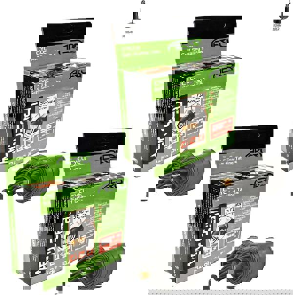 Aero Sport 2 x Self Sealing Butyl Rubber 26" x 1.75 - 2.125 Inner Tubes Schrader Valve