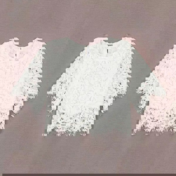 lace top with sleeves