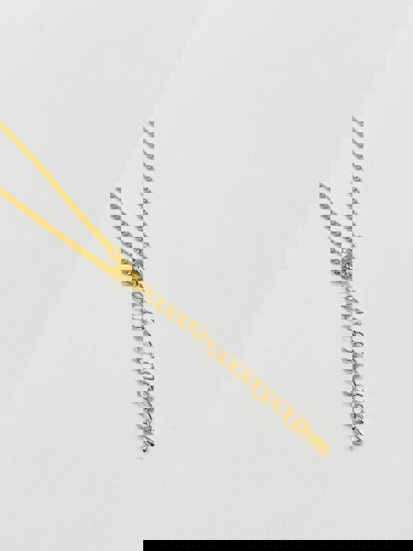 SVNX Dagger Pendant with Chain Necklace