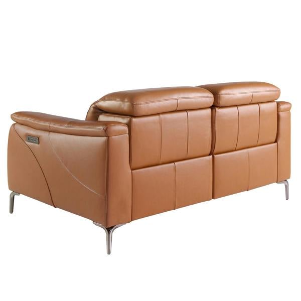 Angel Cerdá Relax sofa in brown leather 6180/6181