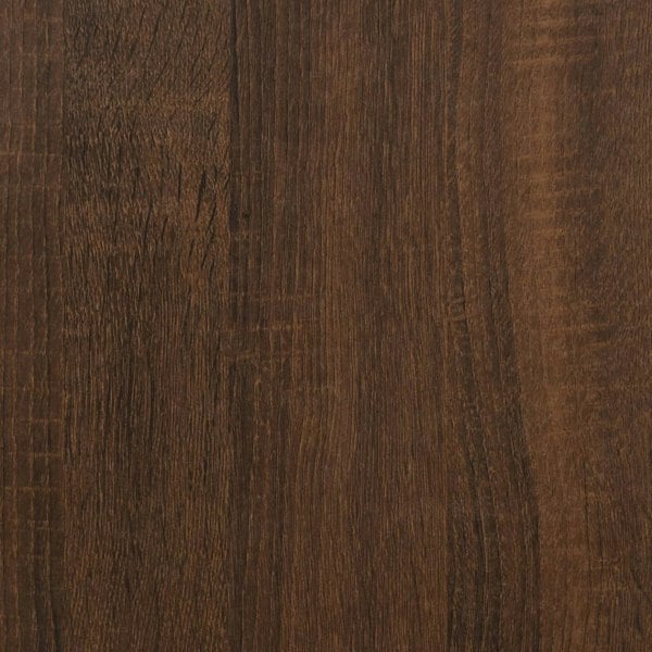 Berkfield Wall Cube Shelves 4 pcs Brown Oak 80x15x26.5 cm Engineered Wood
