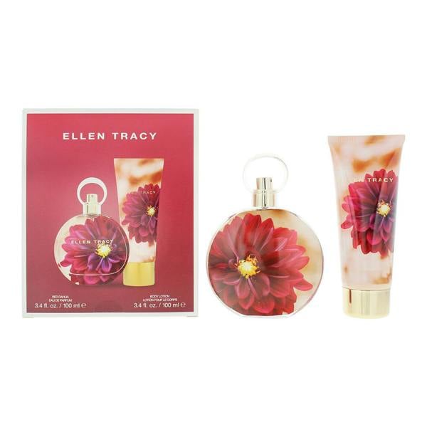 Ellen Tracy Red Dahlia Eau de Parfum 100ml + Body Lotion 100ml Gift Set