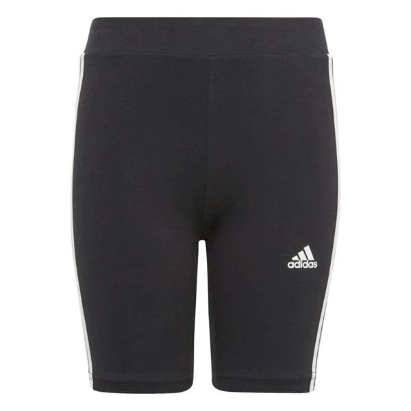 Adidas Girls Essential Breathable Biker Shorts - Black/White - 