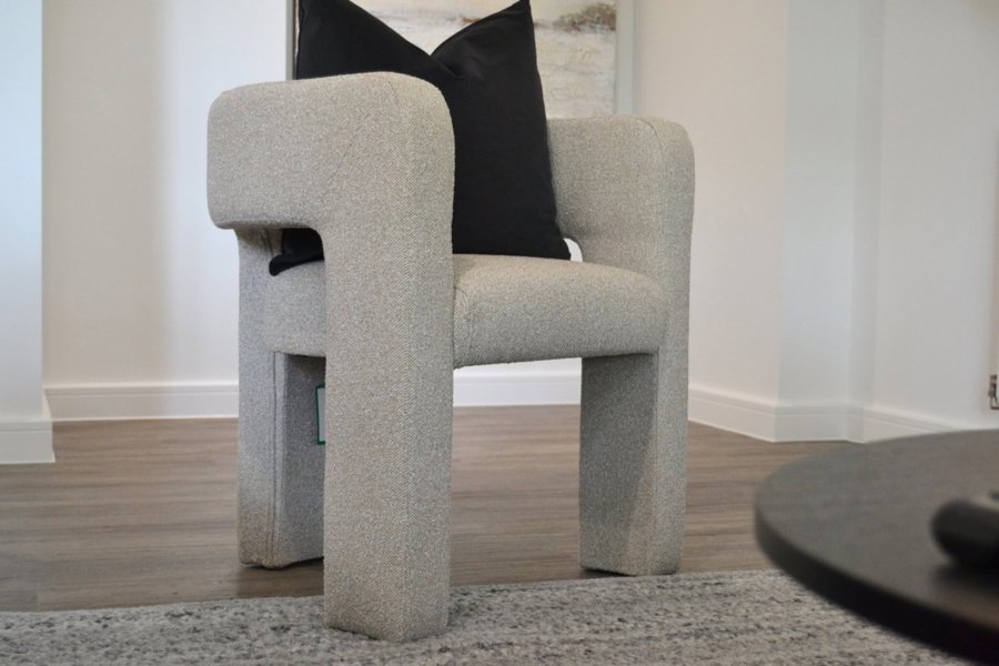 Crescent Occasional Chair - Dove