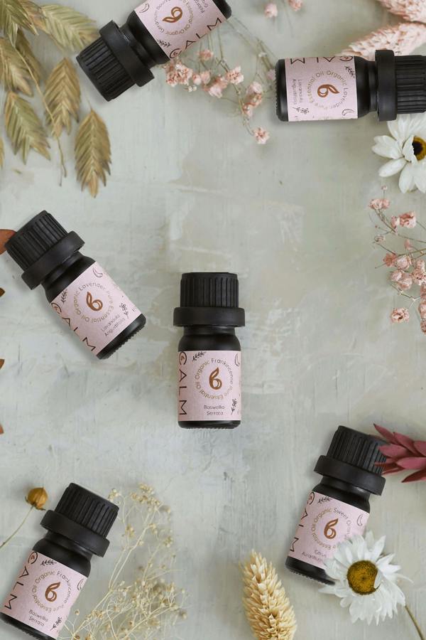 B Calm Breathe and Rest Calm Oil Sets - Stress Relief, Sleep & Hormone Balance