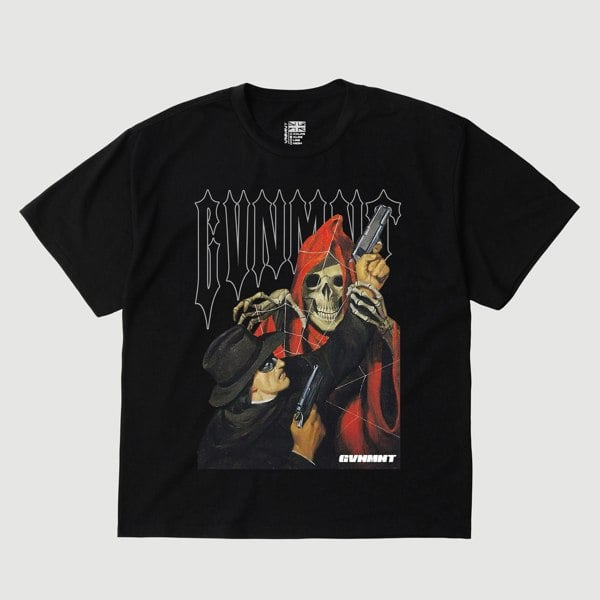 GVNMNT Clothing Co Certain Death Tee - Black